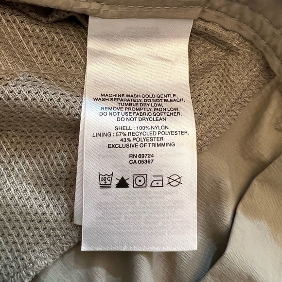 COLUMBIA Men’s Nylon Cargo Shorts, Tan, Size 36/10 - Picture 6 of 6